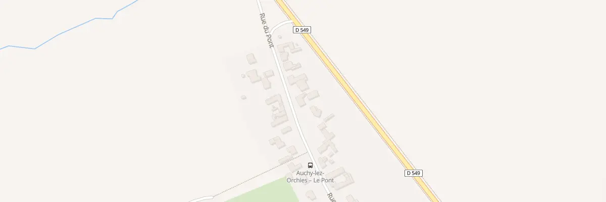 Plan du 654 Rue du Pont à Auchy-lez-Orchies