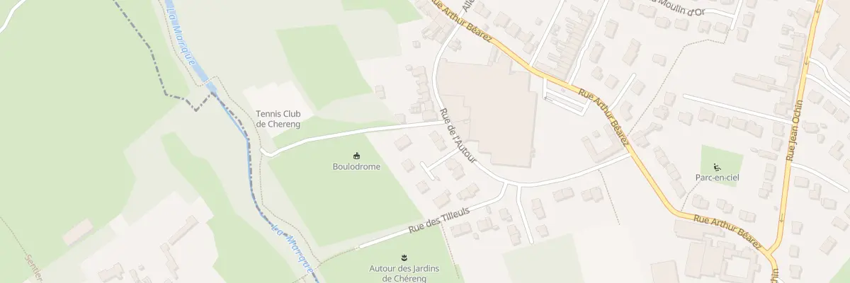 Plan du 22 Rue de l’Autour à Chéreng