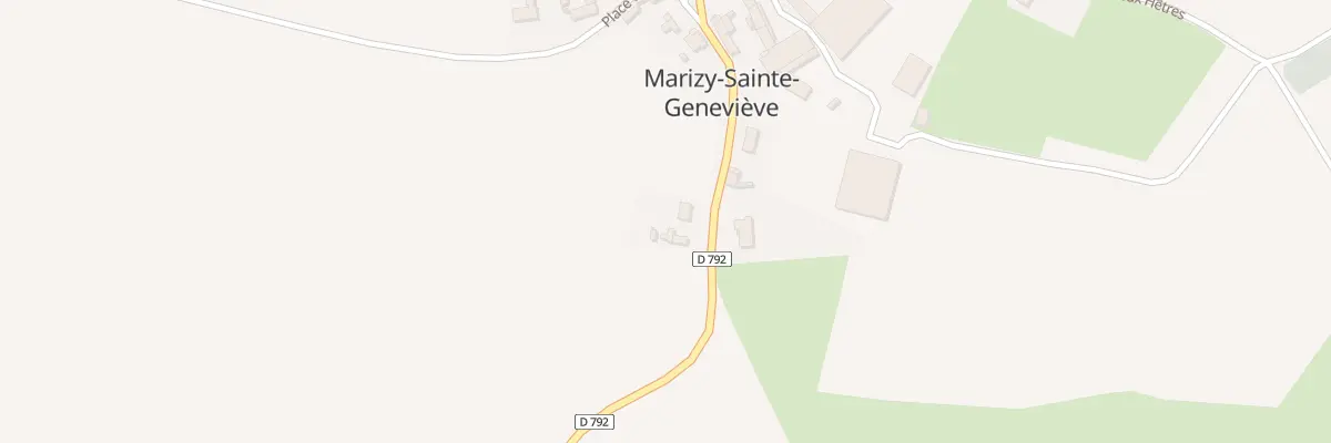 Plan du 2 Grande Rue à Marizy-Sainte-Geneviève