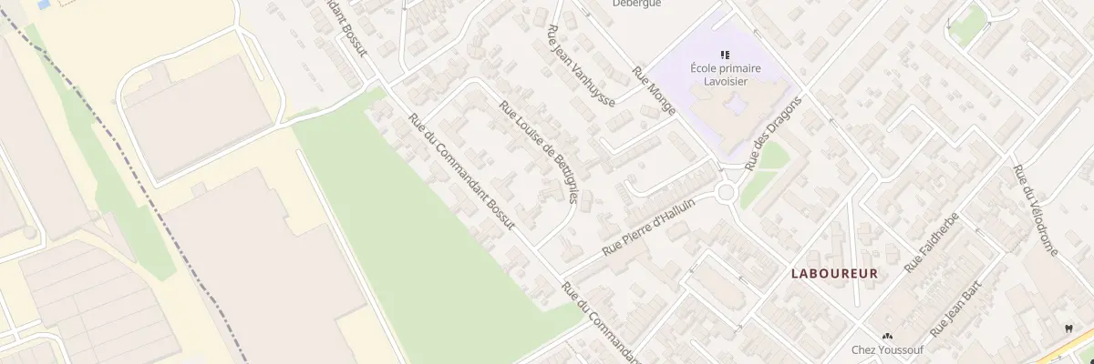 Plan du 3 Rue Louise De Bettignies à Wattrelos