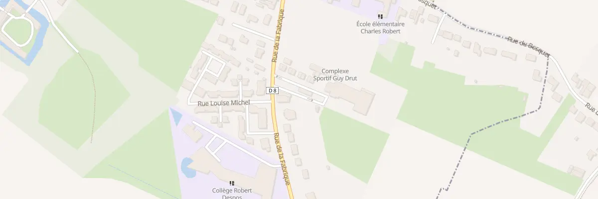 Plan du 16 Rue de la Fabrique à Masny