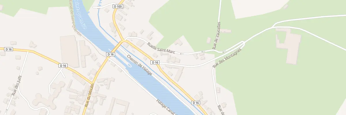 Plan du 3 Rue du Calvaire à Honnecourt-sur-Escaut