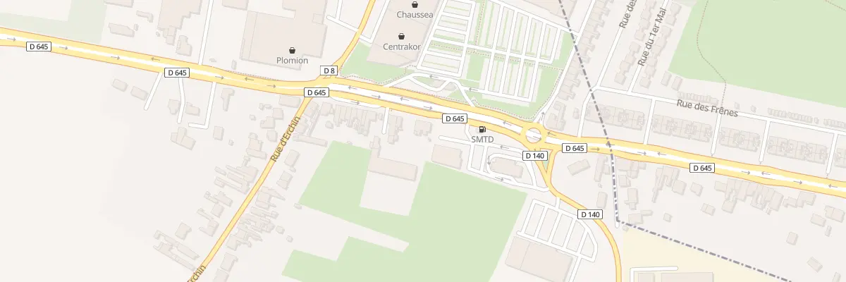 Plan du 7 Av du Huit Mai 1945 à Masny