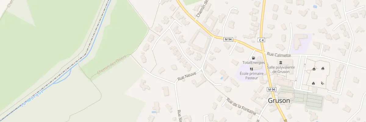 Plan du 7 Rue des Buissons à Gruson