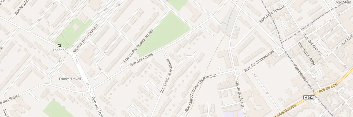 Plan du 76 Rue Gustave Nadaud à Hem