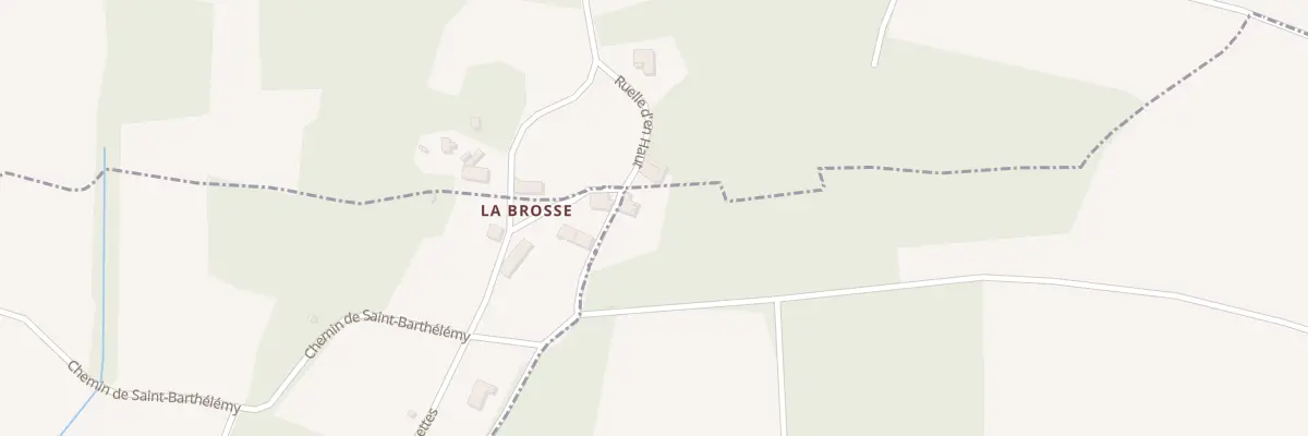 Plan du 5593 La Brosse à Saint-Siméon