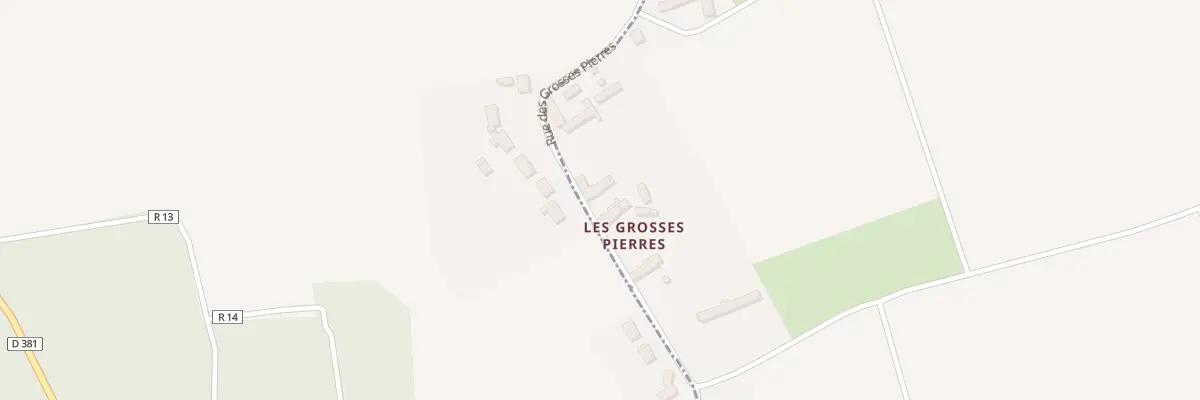 Plan du 10 Rue des Grosses Pierres à Subligny