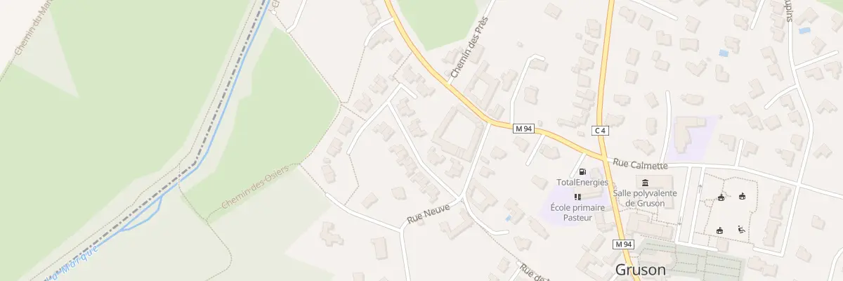 Plan du 10 Rue des Buissons à Gruson