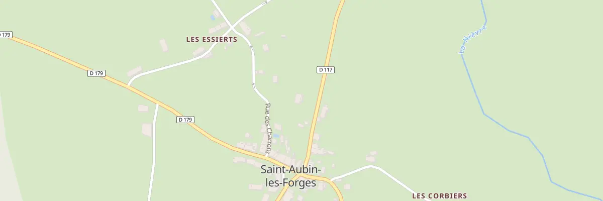 Plan du 3 Rue du Lavoir à Saint-Aubin-les-Forges