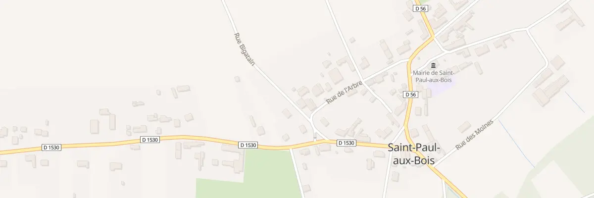 Plan du 176 Rue de l’Arbre à Saint-Paul-aux-Bois
