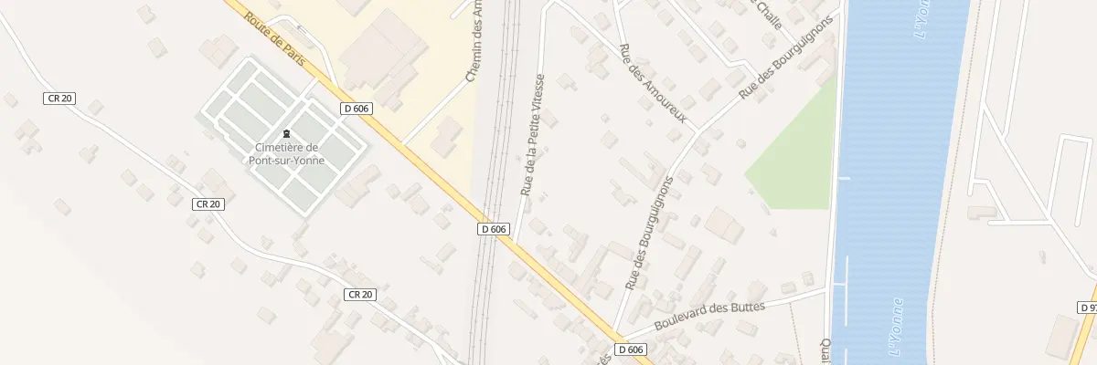 Plan du 98B Rue Carnot à Pont-sur-Yonne