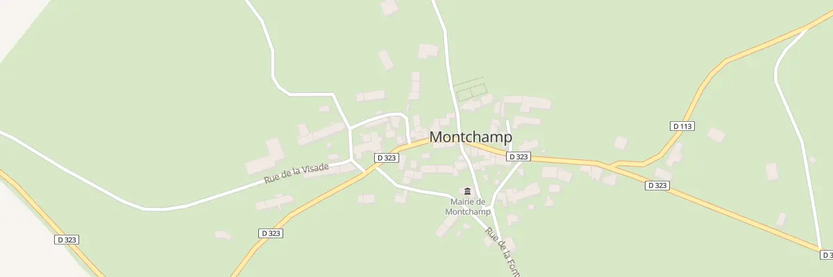 Plan du 5044 Le Bourg à Montchamp