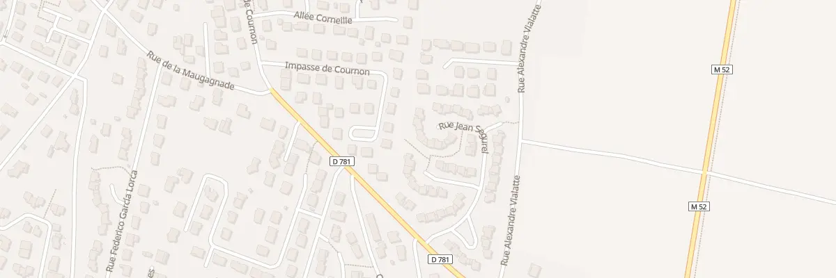 Plan du 41 Rue Jean Segurel à Lempdes