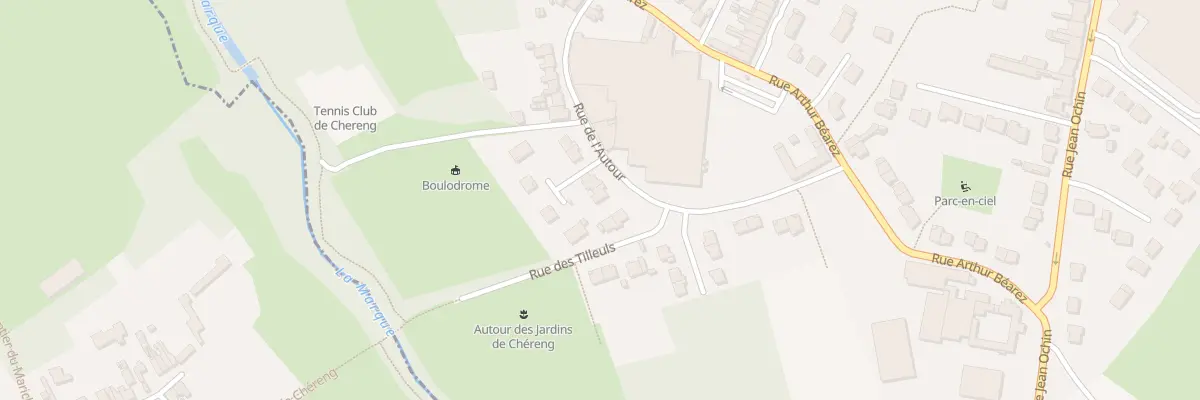 Plan du 28 Rue de l’Autour à Chéreng