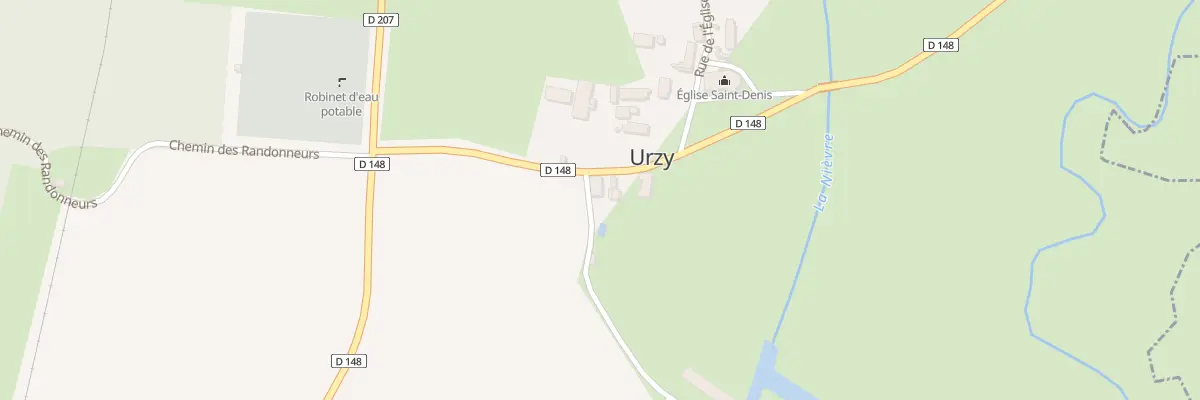 Plan du 183 Rue du Bourg à Urzy