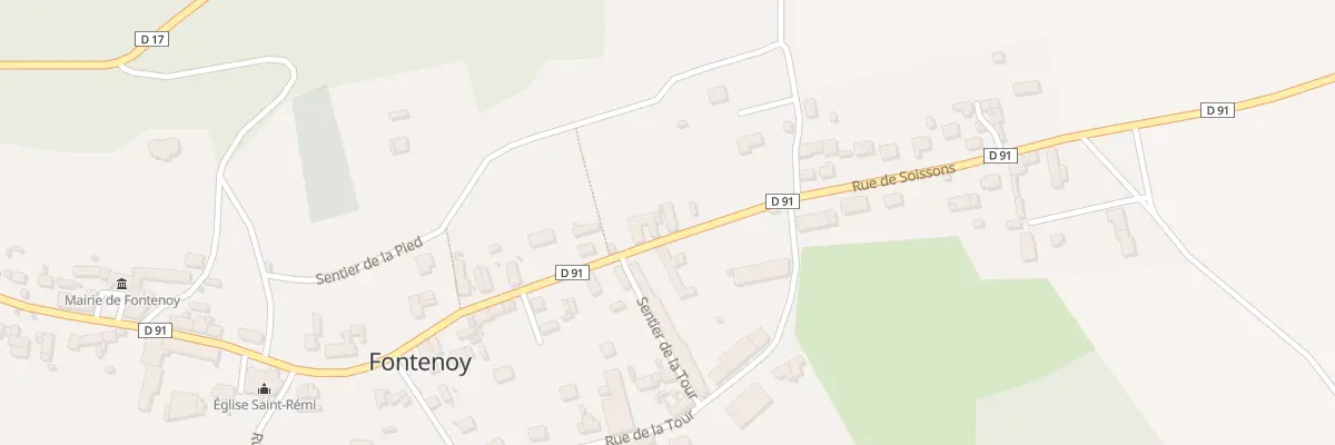 Plan du 20 Rue de Soissons à Fontenoy
