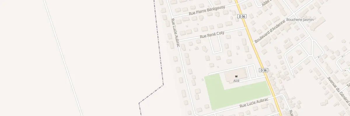 Plan du 45 Rue Lucie Aubrac à Chauny