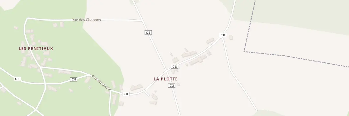 Plan du 1 Rue de la Plotte à Colméry