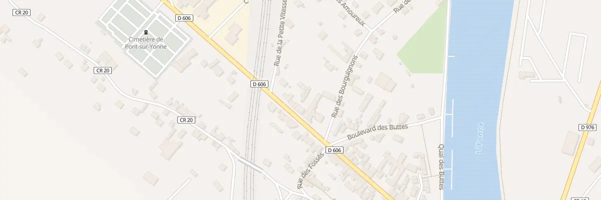 Plan du 90 Rue Carnot à Pont-sur-Yonne