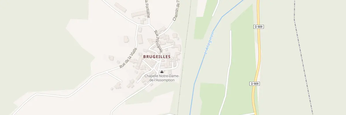 Plan du 5012 Brugeille à Torsiac