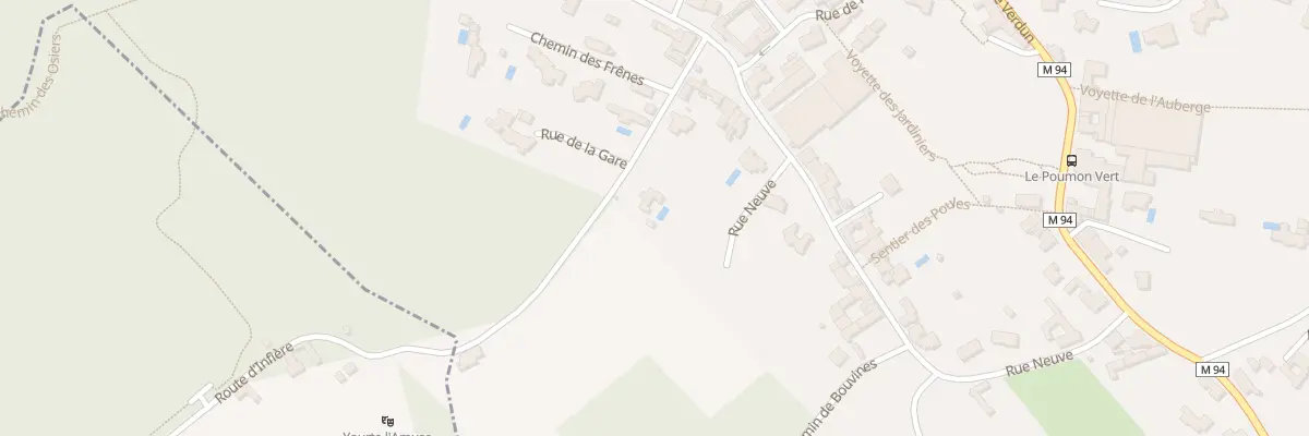 Plan du 9 Rue de la Gare à Gruson