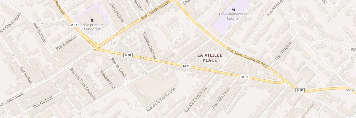 Plan du 144 Rue Henri Briffaut à Wattrelos