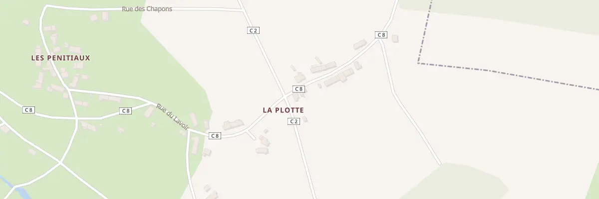 Plan du 2 Rue de la Plotte à Colméry