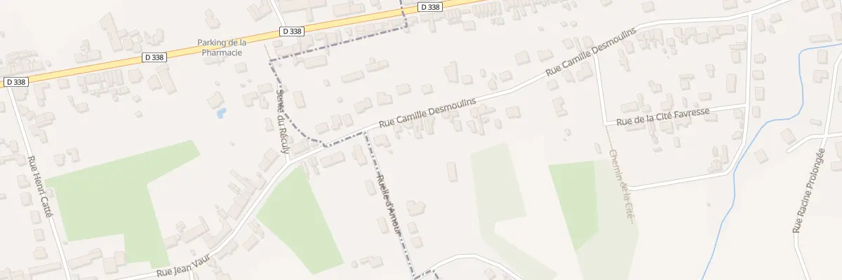 Plan du 103 Rue Camille Desmoulins à Chauny