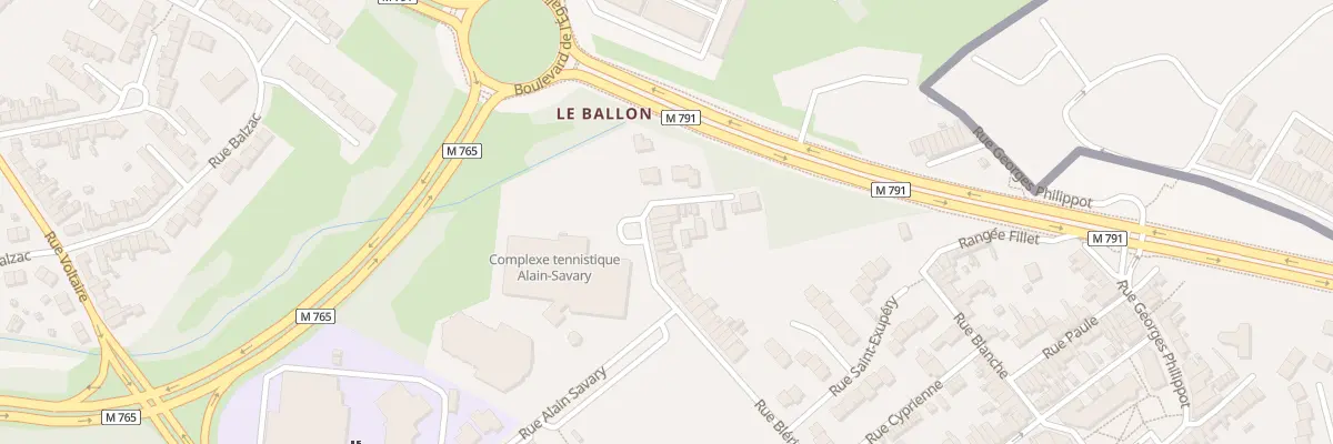 Plan du 86 Rue Blériot à Wattrelos