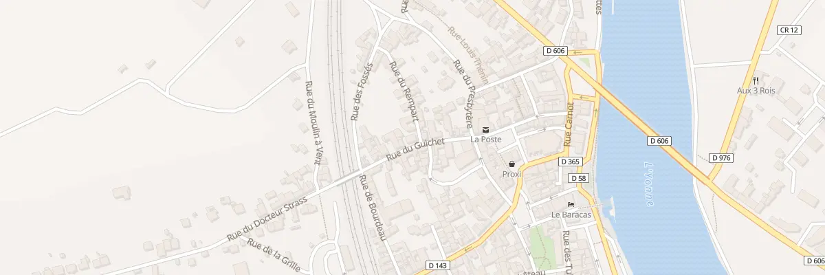Plan du 18 Rue du Guichet à Pont-sur-Yonne