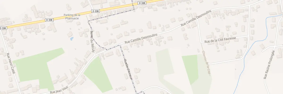 Plan du 101 Rue Camille Desmoulins à Chauny