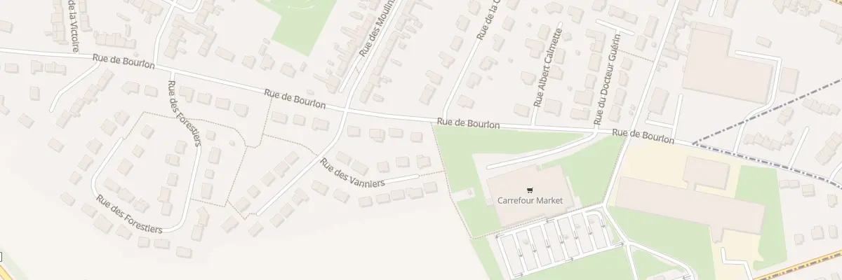 Plan du 534 Rue de Bourlon à Raillencourt-Sainte-Olle