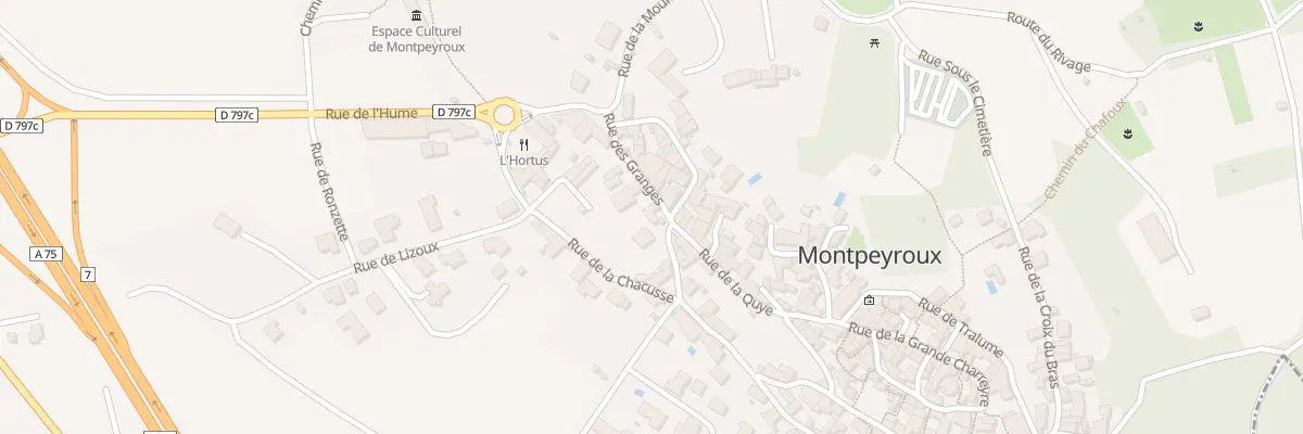 Plan du 3 Rue des Granges à Montpeyroux