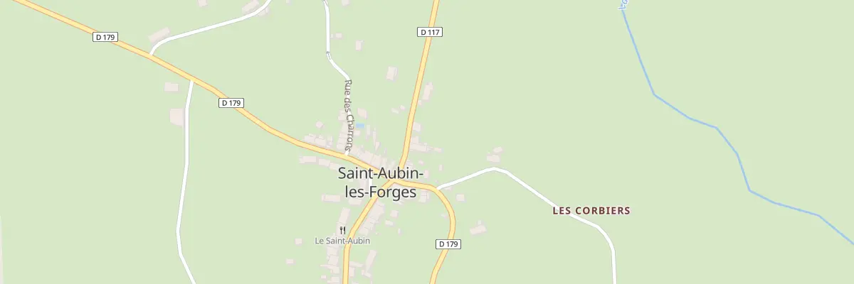 Plan du 10 Rue du Lavoir à Saint-Aubin-les-Forges