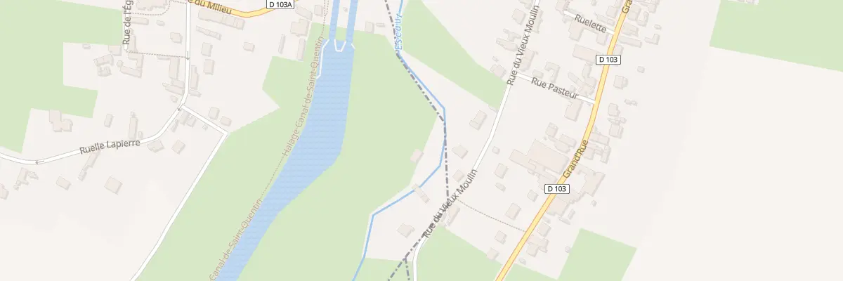 Plan du 5004A Rue du Moulin de Banteux à Banteux