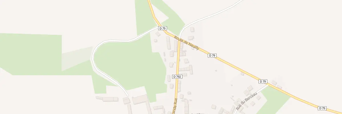 Plan du 5062 Gr Grande Rue à Marizy-Sainte-Geneviève