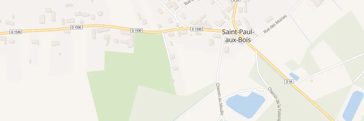 Plan du 165 Rue Abel de Ste Marthe à Saint-Paul-aux-Bois