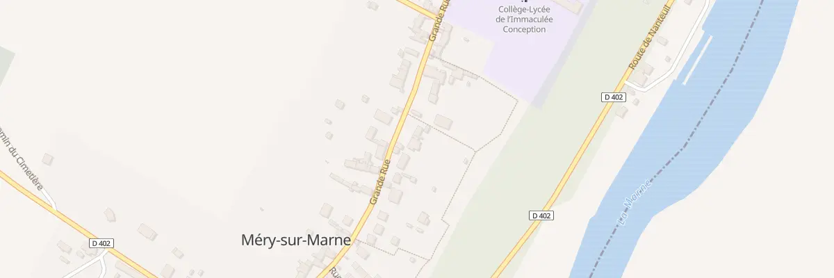 Plan du 34 Gr Grande Rue à Méry-sur-Marne