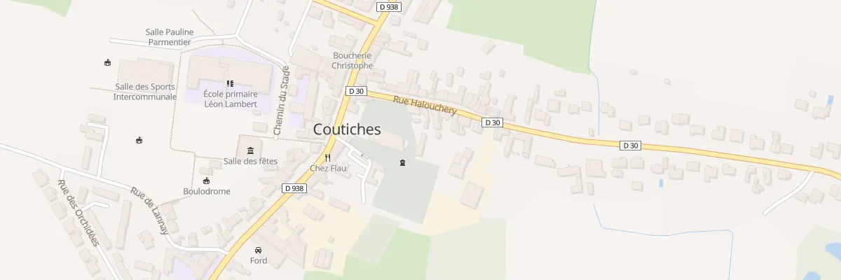Plan du 77 Rue Hallouchery à Coutiches