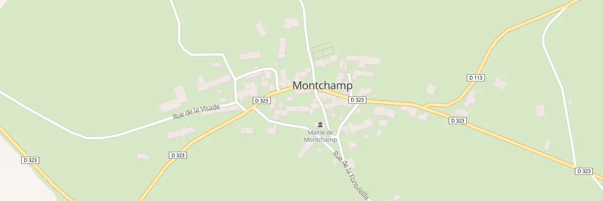 Plan du 5075 Le Bourg à Montchamp