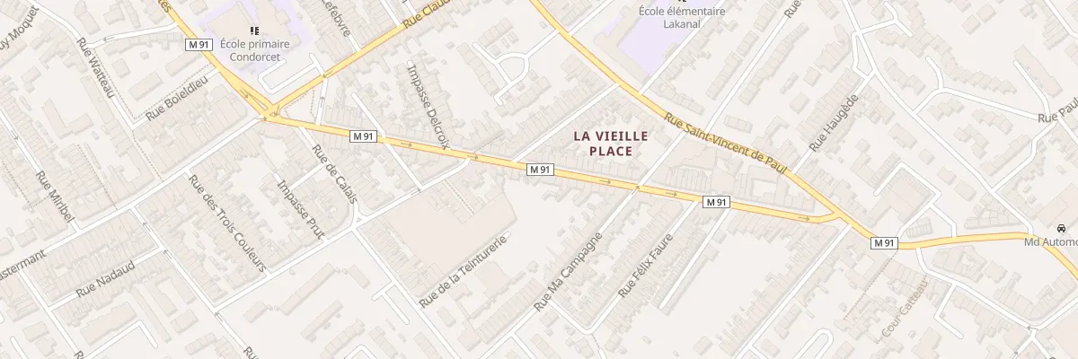 Plan du 147 Rue Henri Briffaut à Wattrelos