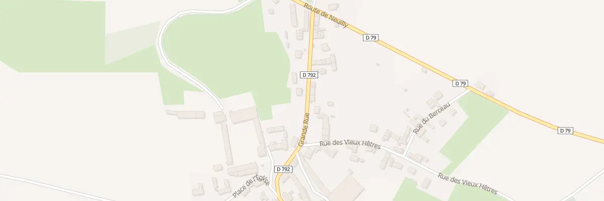 Plan du 12 Gr Grande Rue à Marizy-Sainte-Geneviève