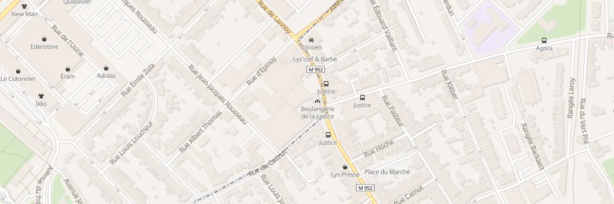 Plan du 688 Rue de Lannoy à Roubaix
