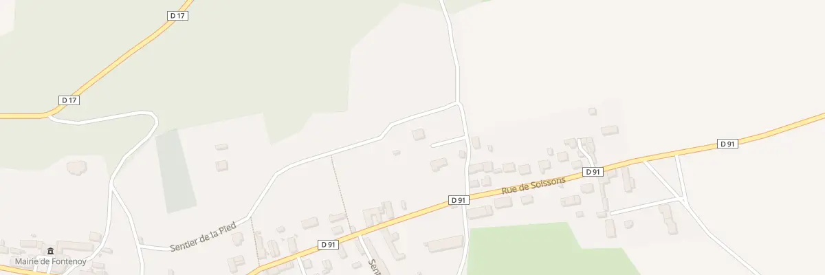 Plan du 3 Che du Puits de la Barre à Fontenoy