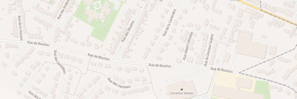 Plan du 18 Rue de la Cantiniere à Raillencourt-Sainte-Olle