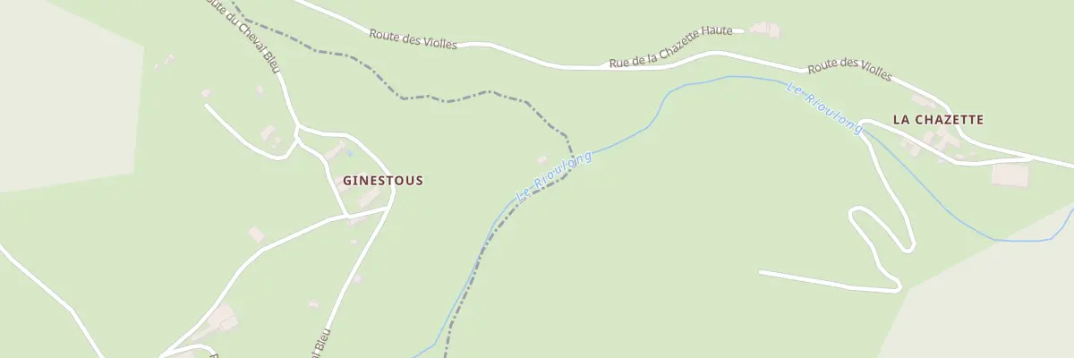 Plan du 5022 Ginestoux aux Salces