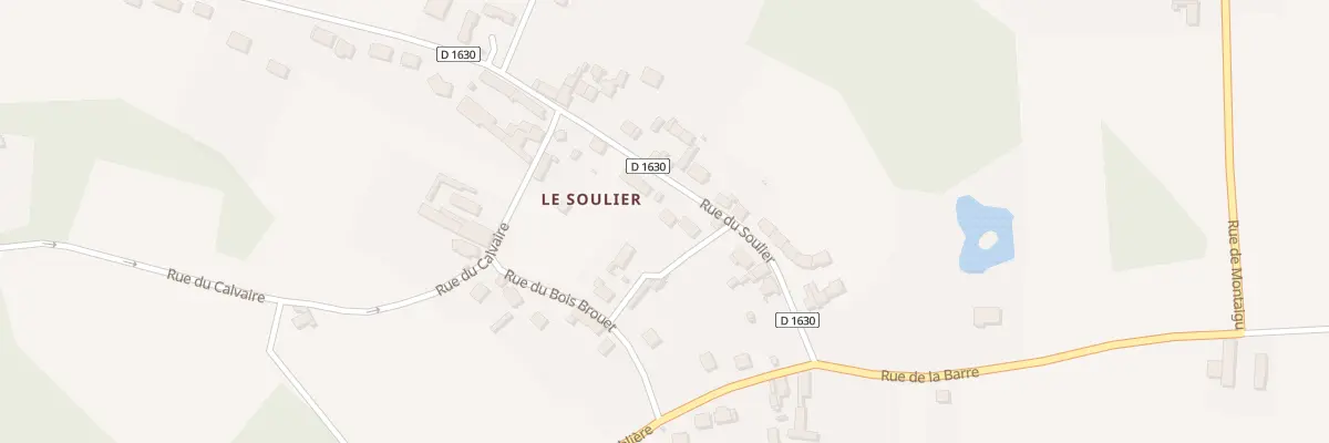 Plan du 21 Rue du Soulier à Ambleny