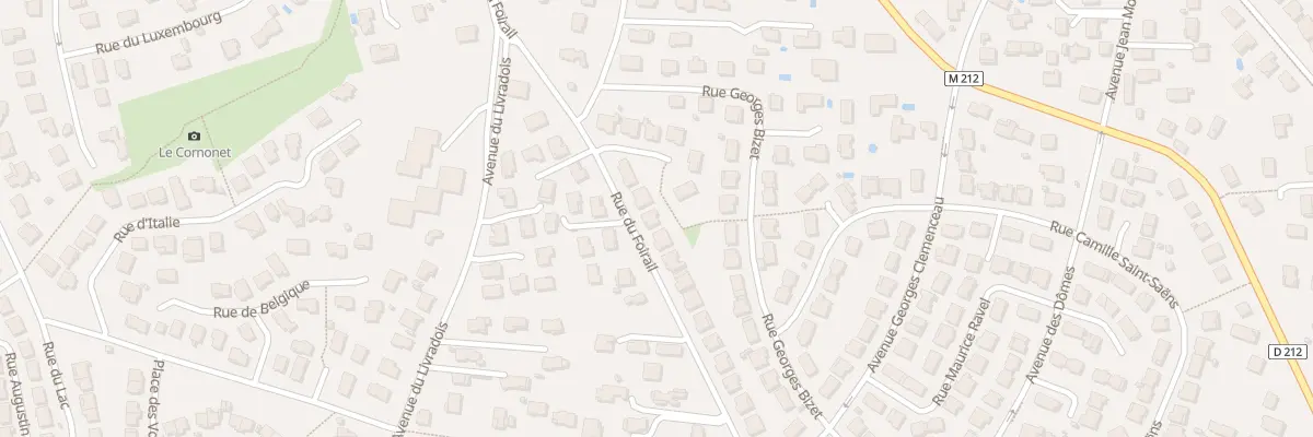 Plan du 57 Rue du Foirail à Cournon-d’Auvergne