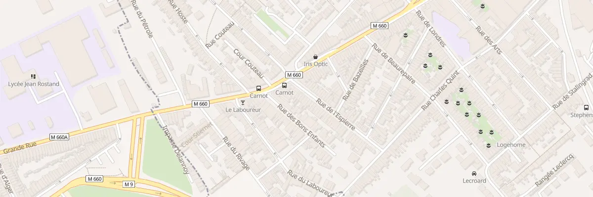 Plan du 8 Rue de l’Espierre à Wattrelos