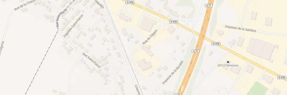 Plan du 125 Rue du Désert à Saint-Éloi